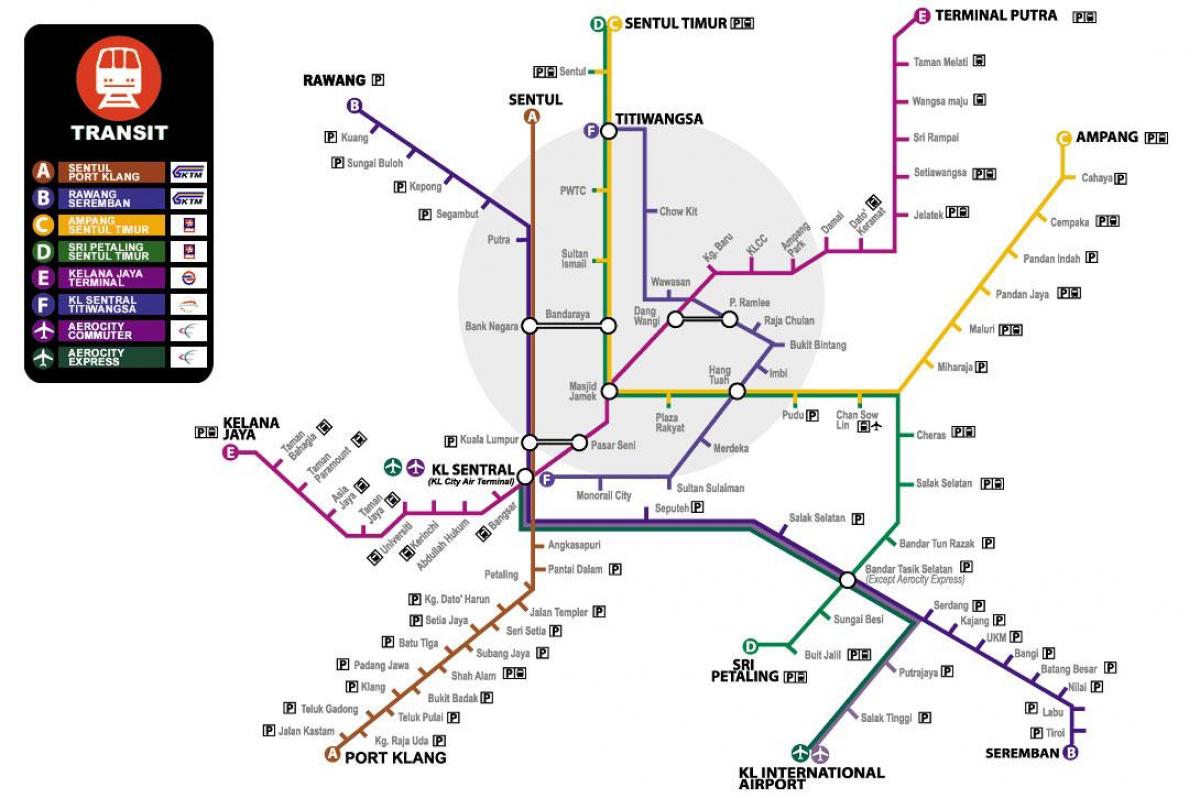 Karta över ktm transit