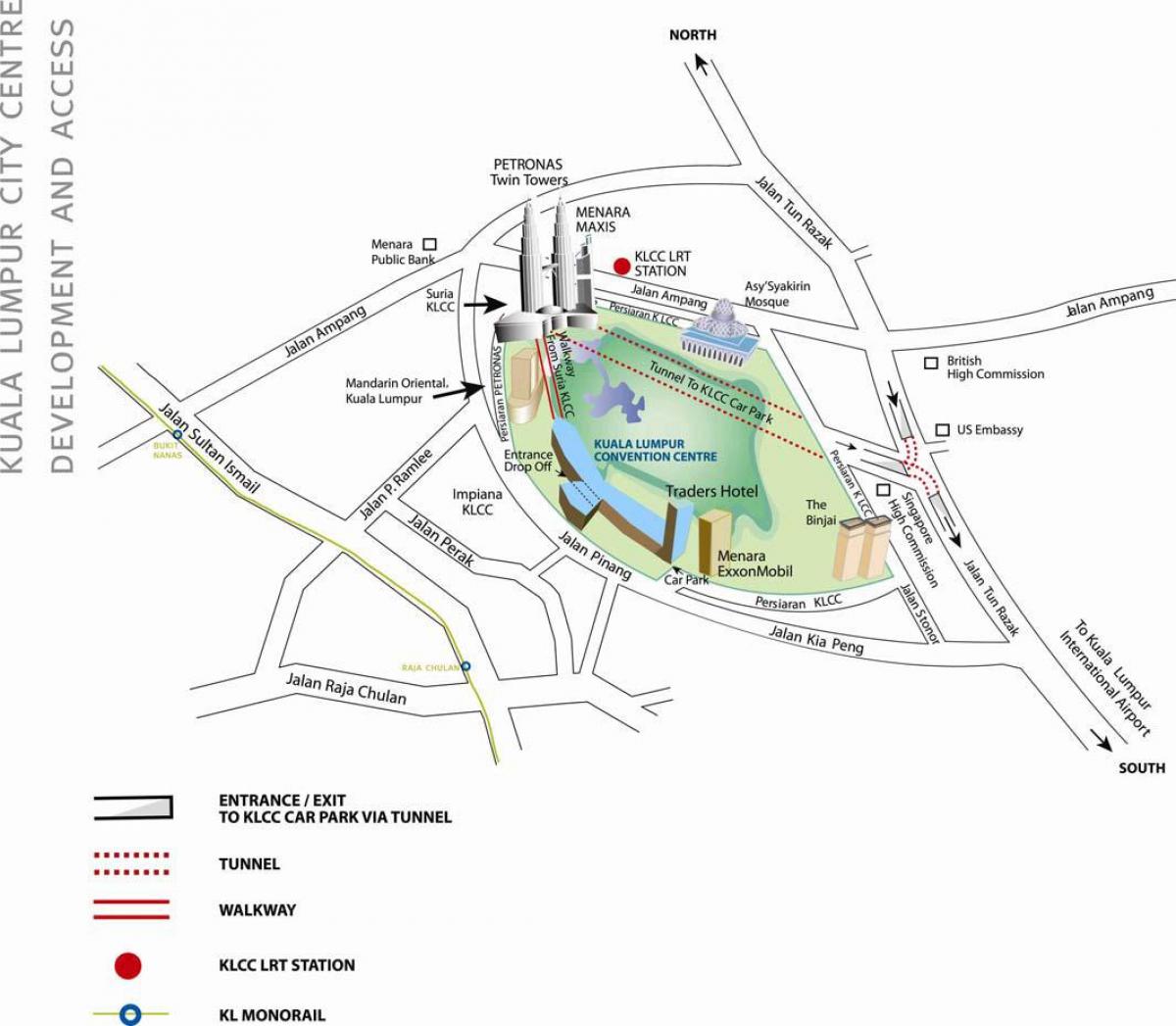 Karta över kuala lumpur convention centre
