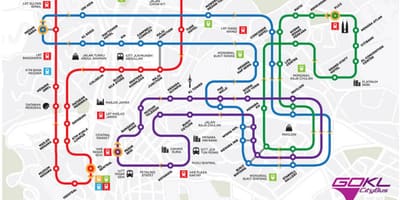 Gå kl city buss karta