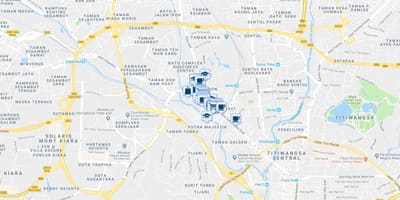 Karta över jalan ipoh kuala lumpur