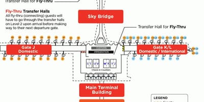 Klia flygplats terminal karta