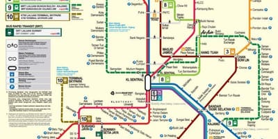 Kuala lumpur underground karta